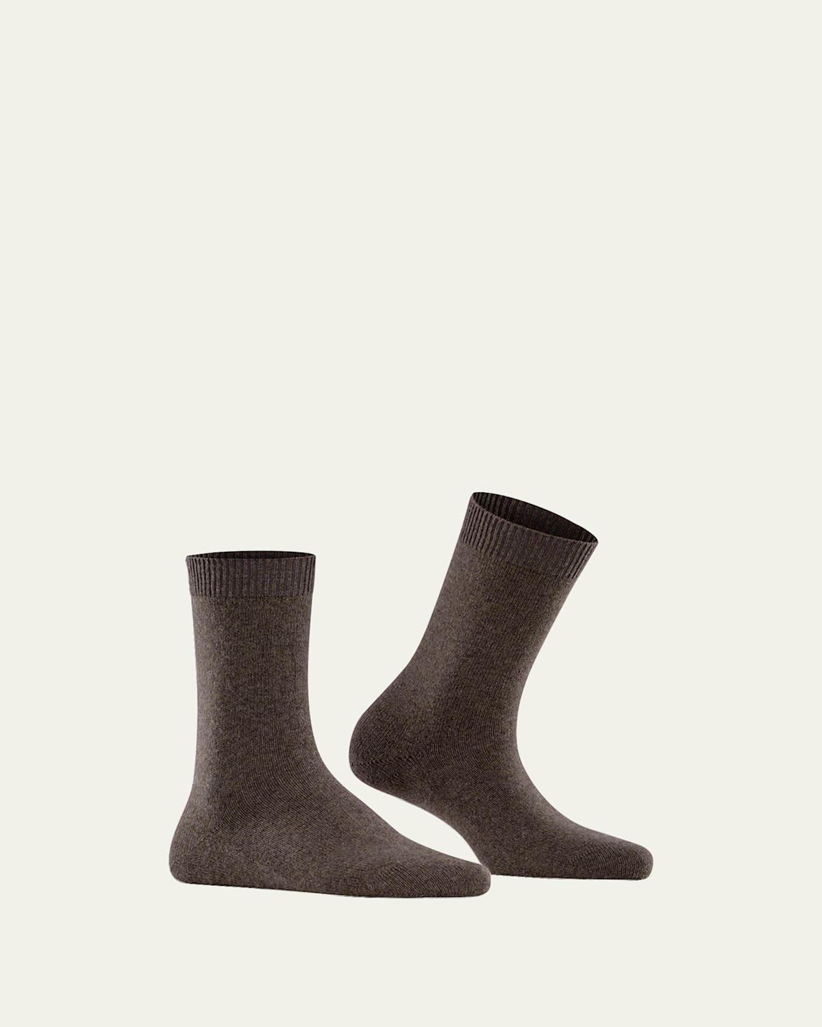 Cashmere & Wool-Blend Cozy Socks Product Image