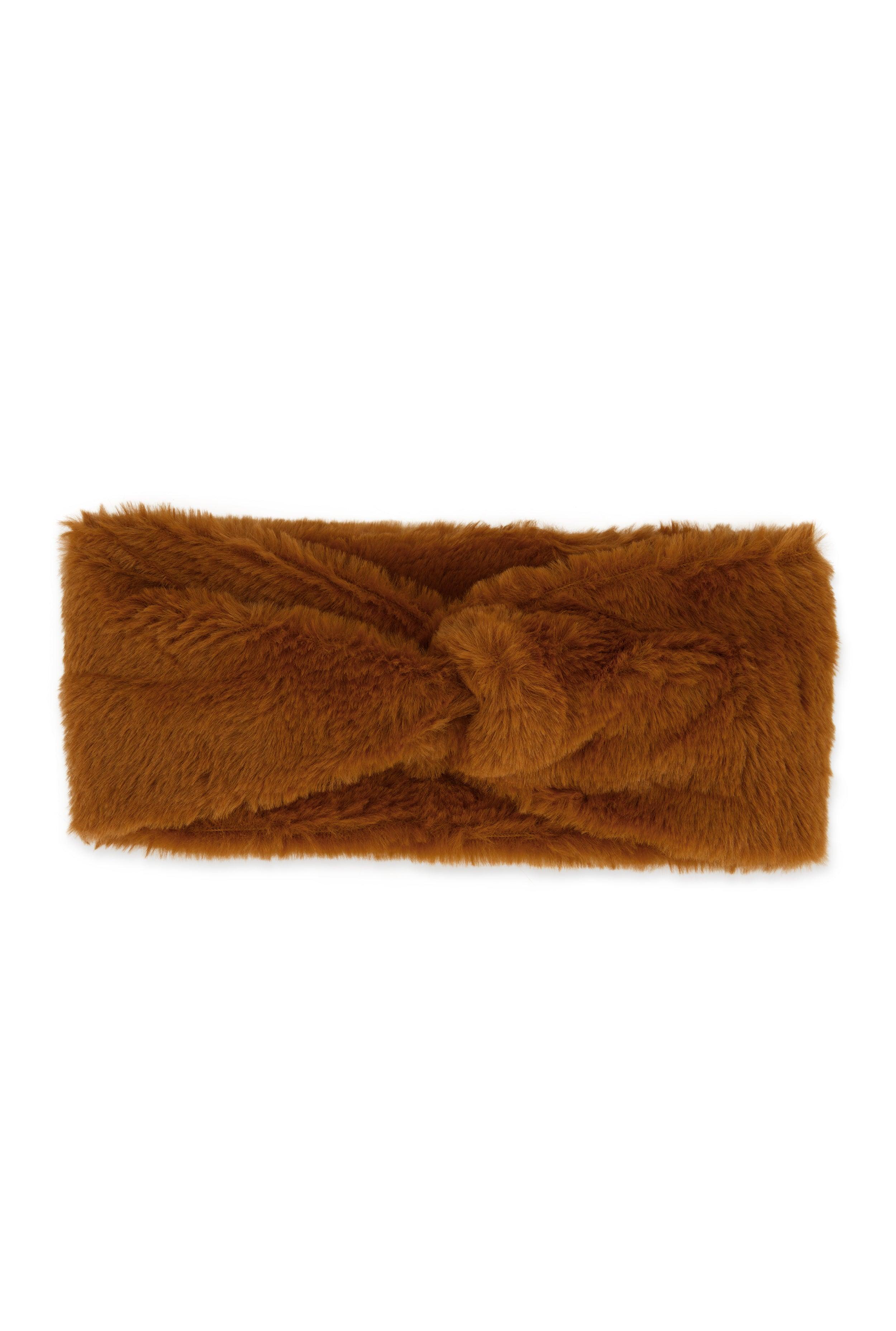 Faux Fur Knot Headband Female Product Image