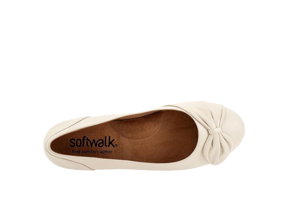 SoftWalk Sofia (Ivory) Women's Flat Shoes Product Image