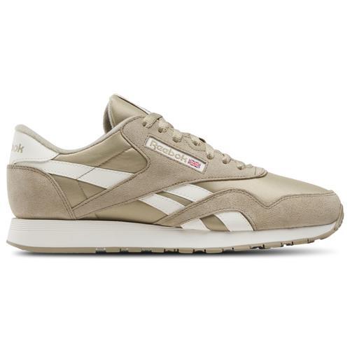 Reebok Mens Classic Nylon - Running Shoes Mushroom/Mushroom/Chalk Product Image