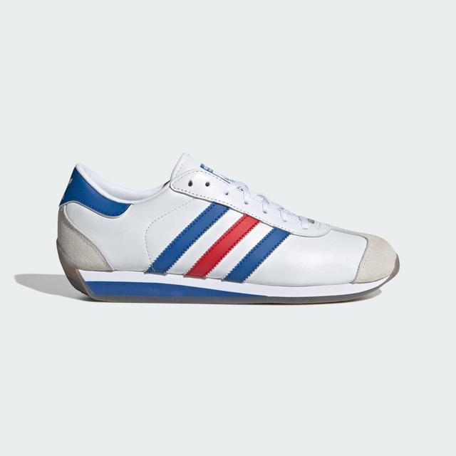 adidas Country II Shoes Cloud White 8 Mens Product Image