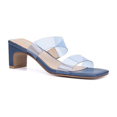 Torgeis Women's Cordyline Heels, Blue, 10M Product Image