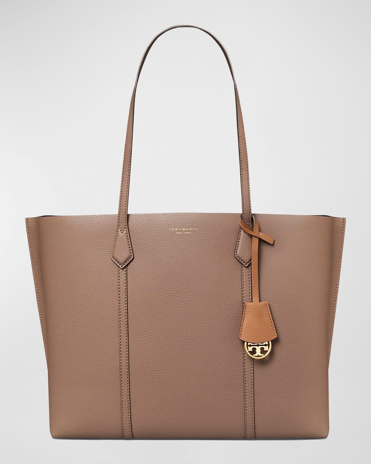 Womens Perry Leather Tote Product Image