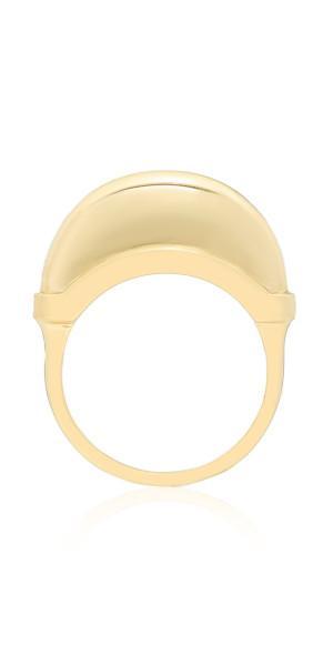 Wyld Box Jewelry - 18k Yellow Gold Luna Ring - Gold - US 4 - Gifts For Her Product Image