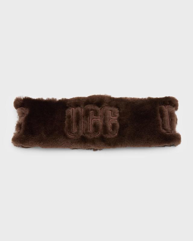 Exposed Logo Sheepskin Headband Product Image