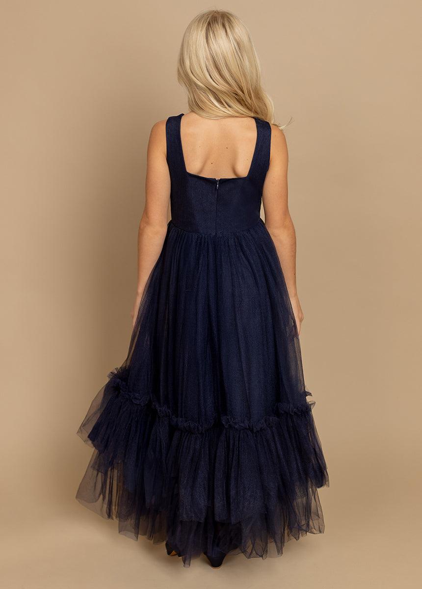 Sparrow Dress in Navy Product Image