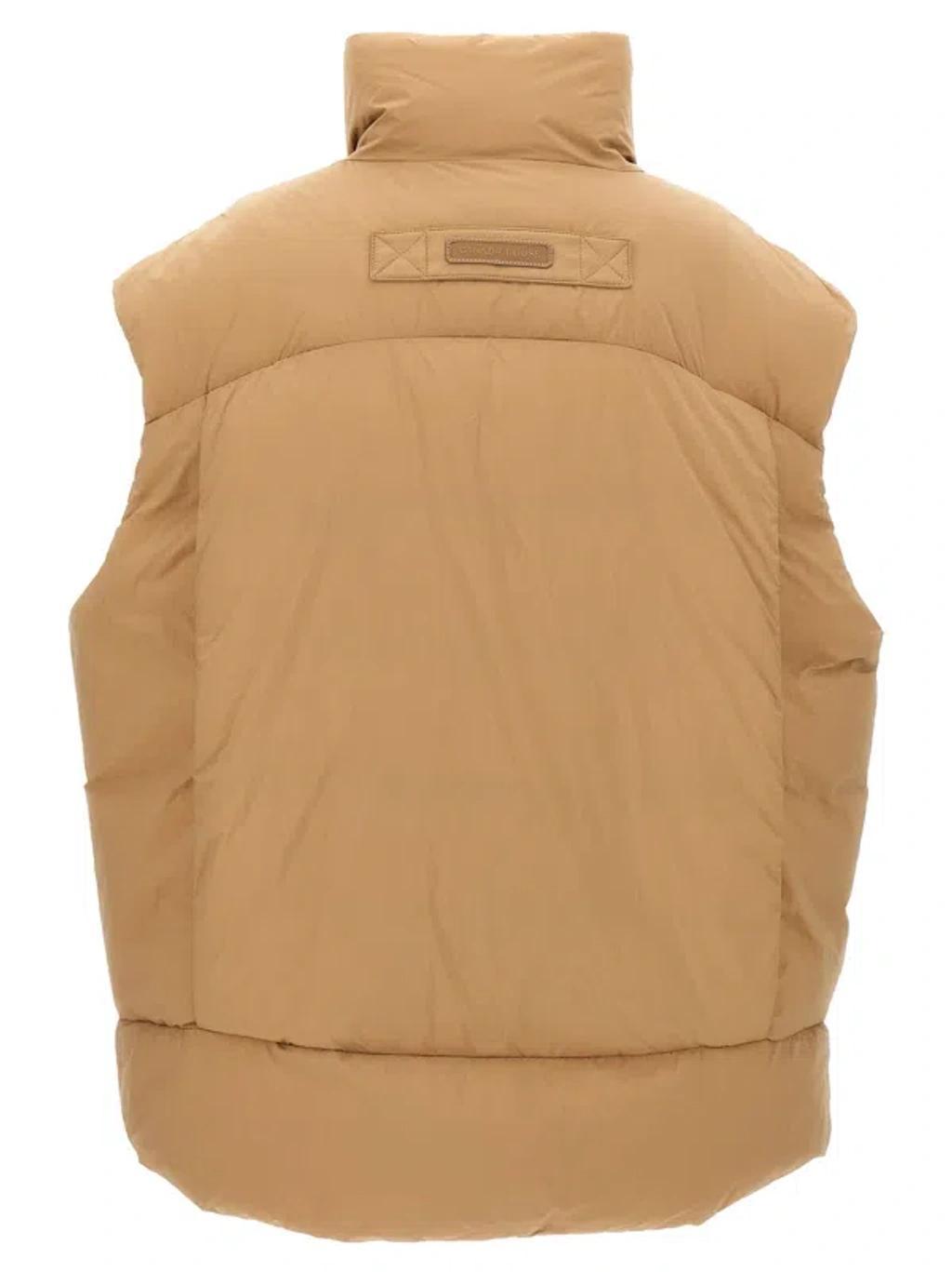 CANADA GOOSE Wilu Gilet In Beige Product Image