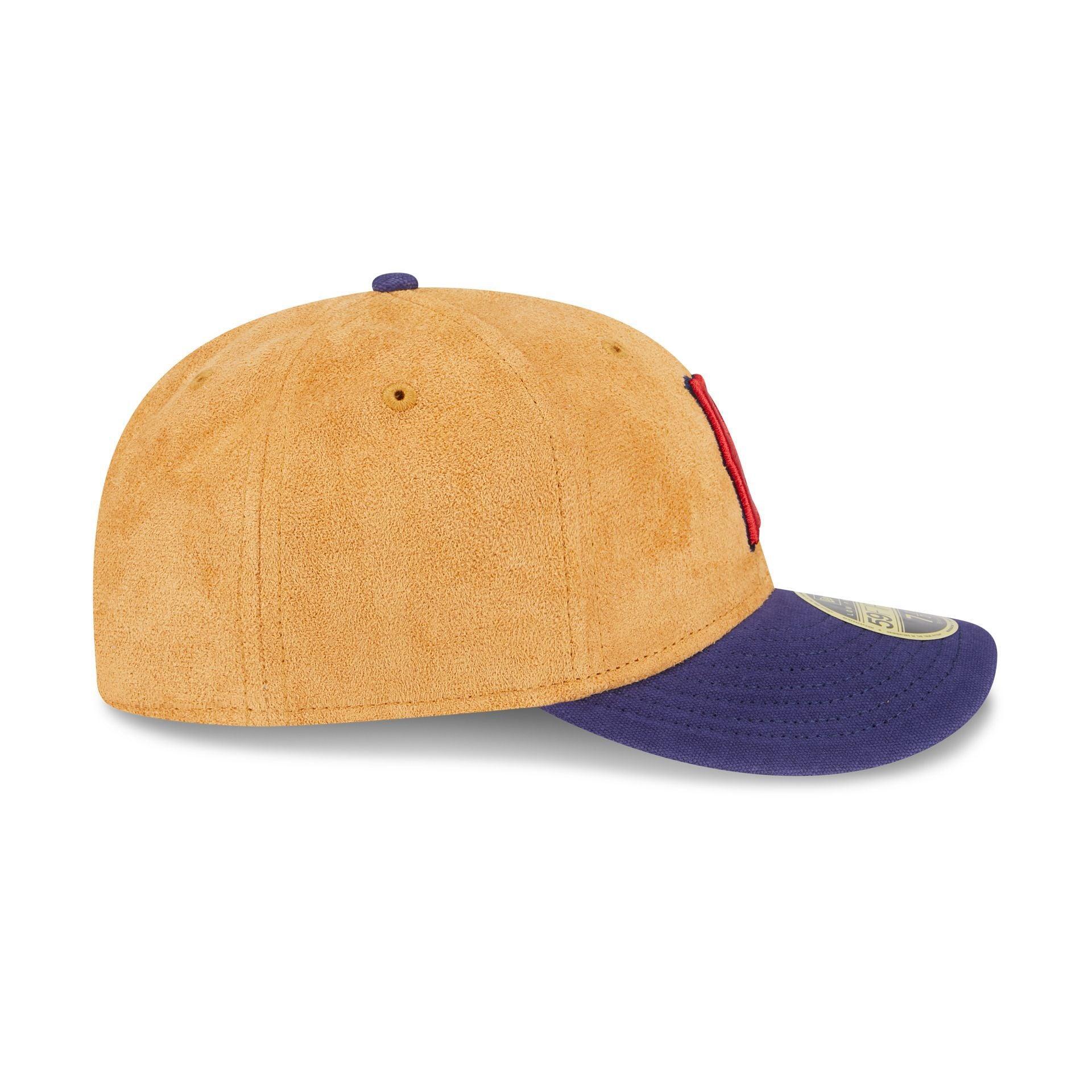 Boston Red Sox Tan Texture Low Profile 59FIFTY Fitted Hat Male Product Image