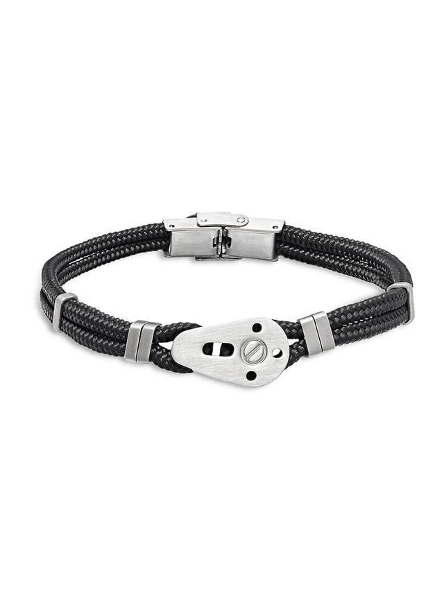 Mens Sailing Pulley Cord Bracelet Product Image