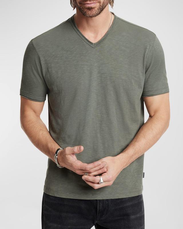 John Varvatos Miles Tee (Camel) Men's T Shirt Product Image