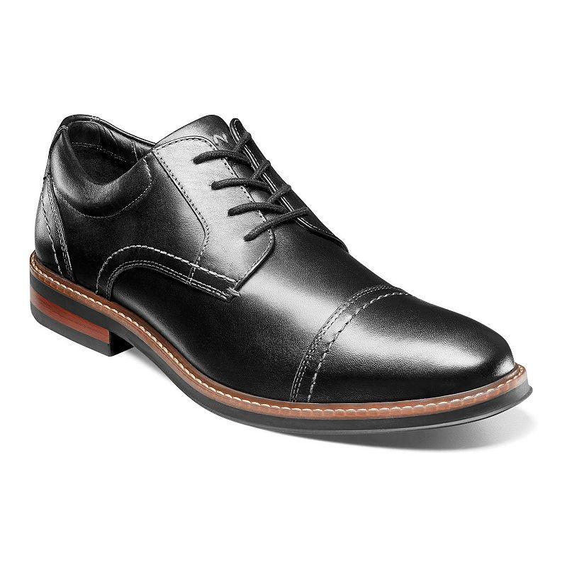 Nunn Bush Westfield Mens Leather Oxford Dress Shoes Red Product Image