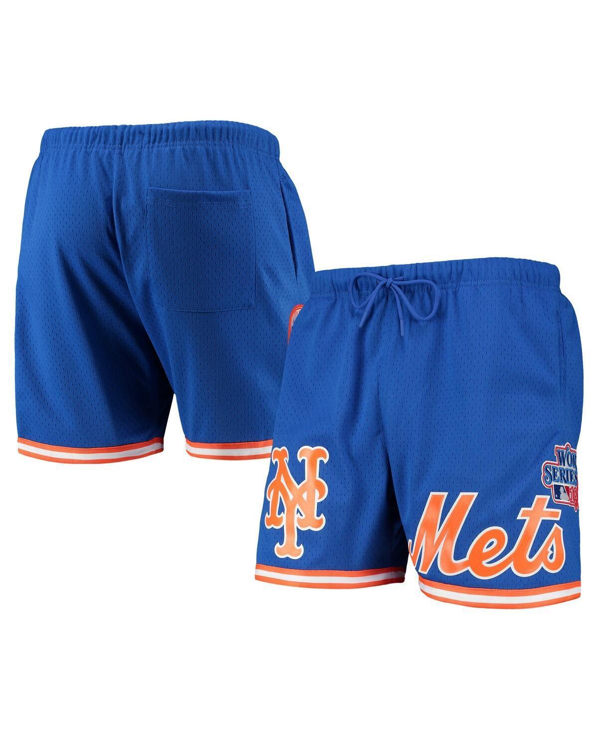 Mens Pro Standard Royal New York Mets 1986 World Series Mesh Shorts Product Image