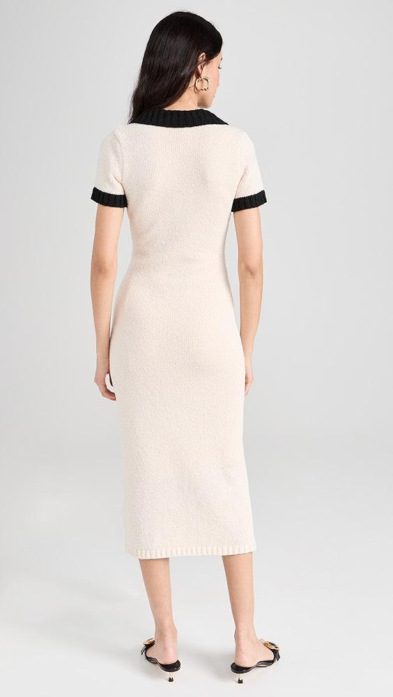 endless rose Crochet Knit Collared Dress | Shopbop Product Image