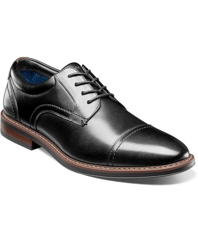 Nunn Bush Shoes Centro Flex Cap Toe Oxford Black Product Image