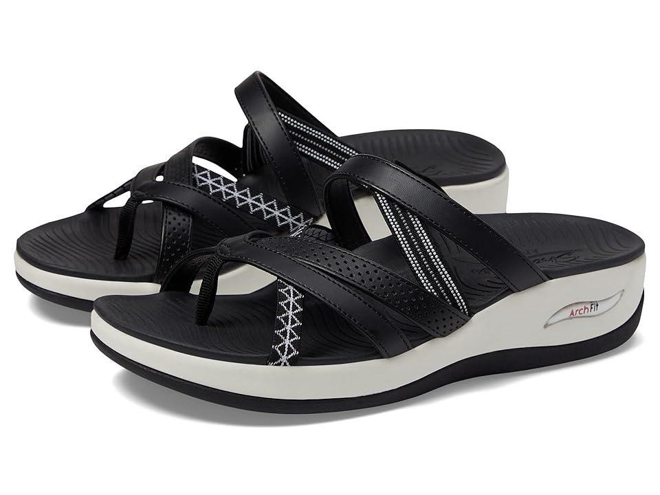 SKECHERS Arch Fit Sunshine - Spotlight (Black) Women's Shoes Product Image