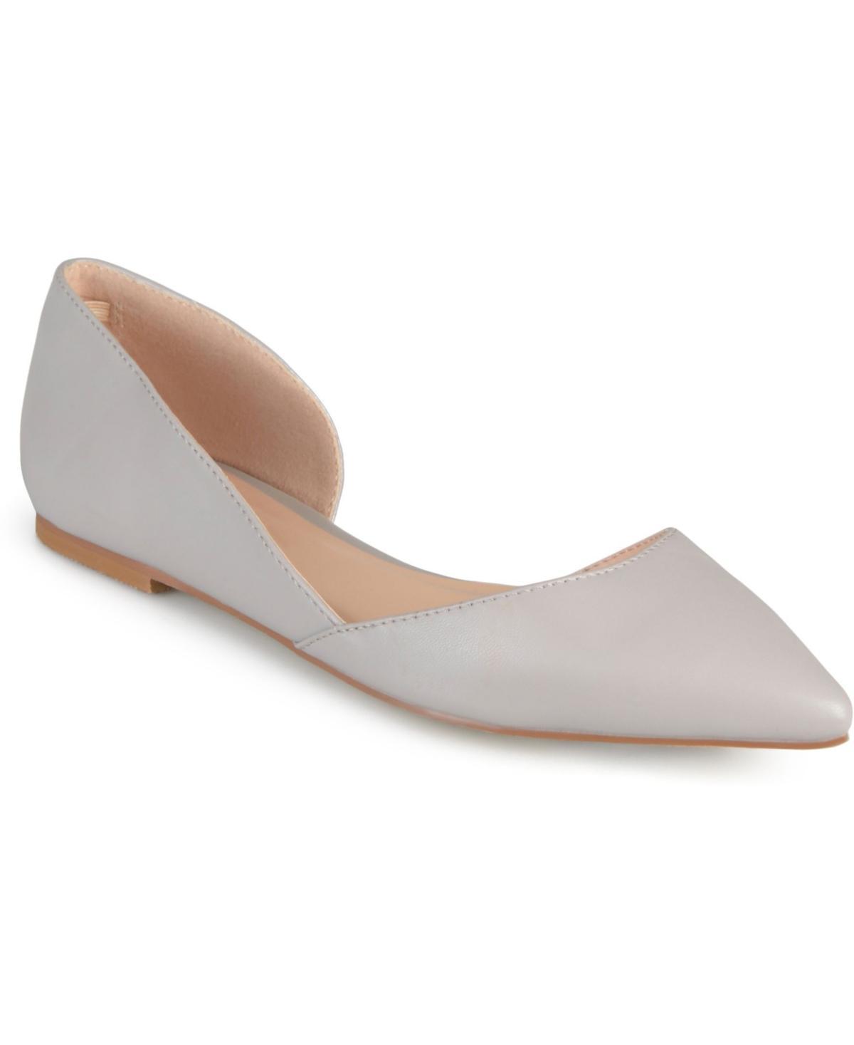 Journee Collection Womens Cortni Pointed Toe dOrsay Flats Product Image