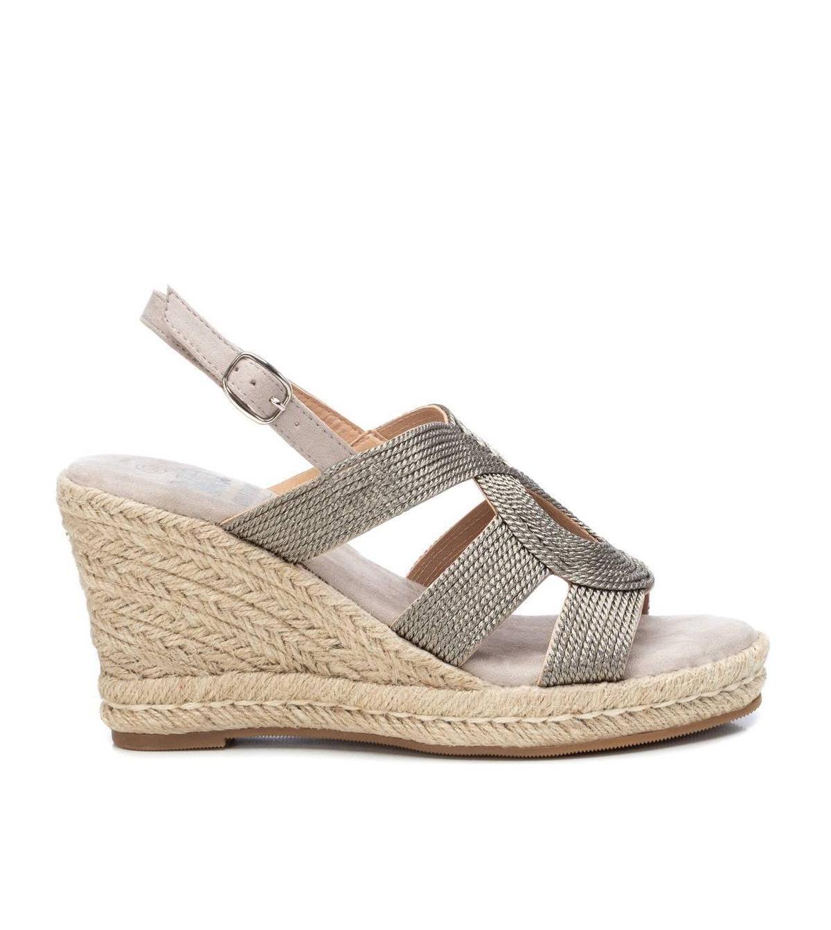 Xti Womens Jute Wedge Sandals By Product Image