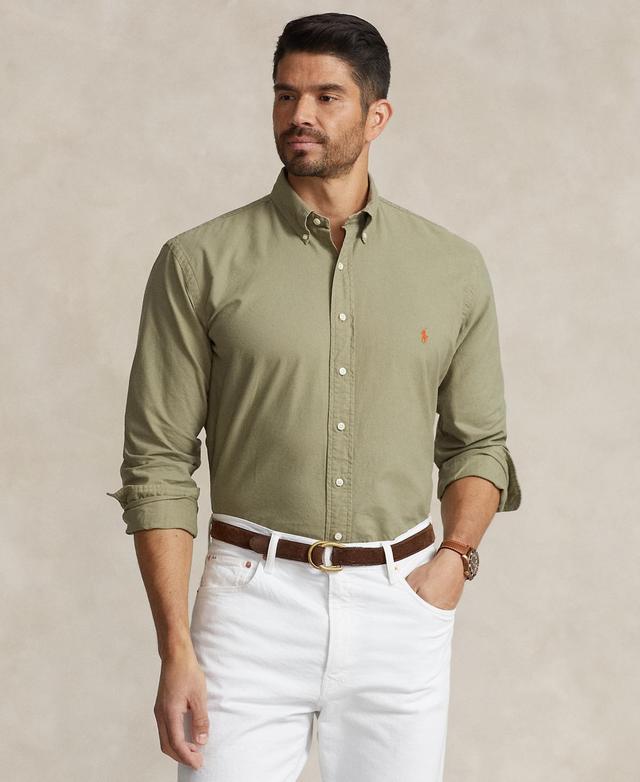 Men's Big & Tall Cotton Oxford Shirt Product Image