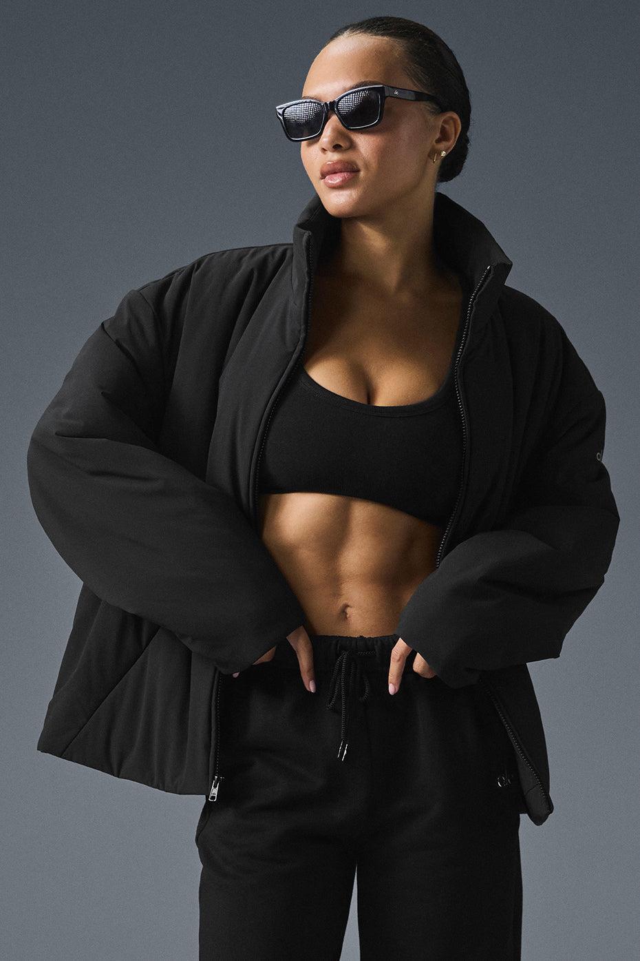 Stretch Woven Notable Jacket - Black Female Product Image