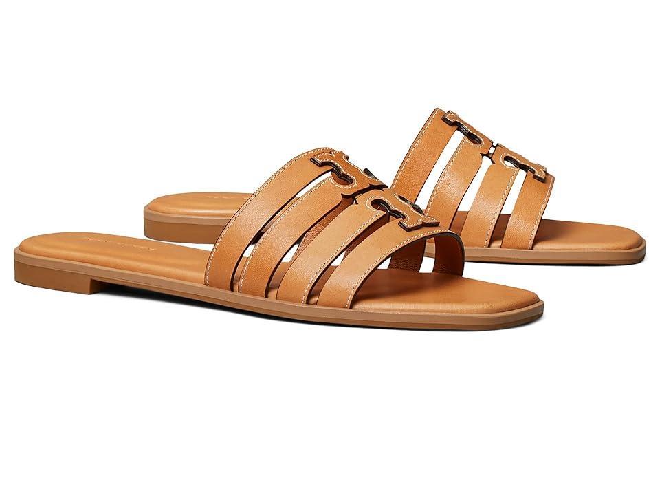 Tory Burch Ines Cage Slides (Camello) Women's Sandals Product Image