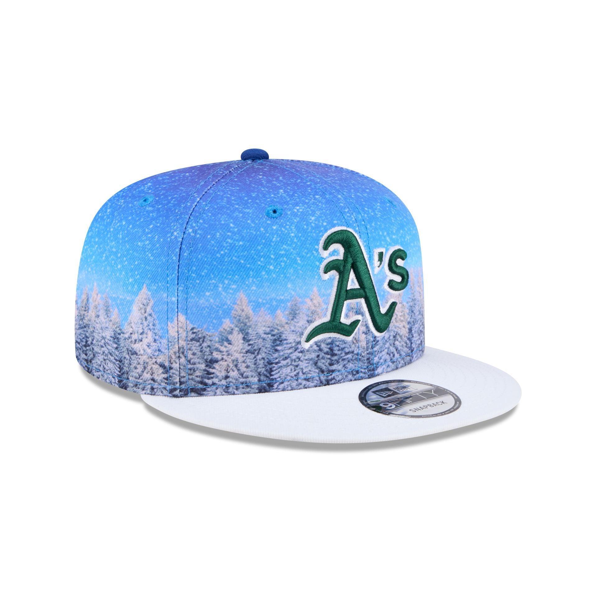 Oakland Athletics Winter Photoreal 9FIFTY Snapback Hat Male Product Image