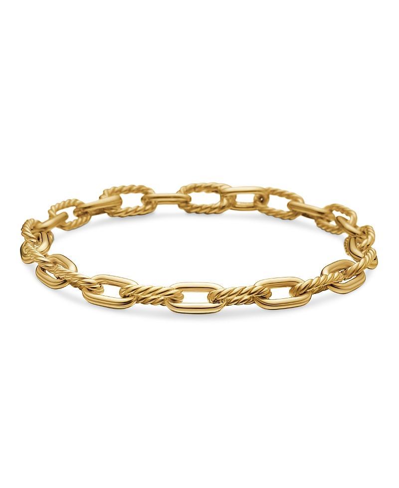 Womens DY Madison Chain Bracelet in 18K Yellow Gold Product Image