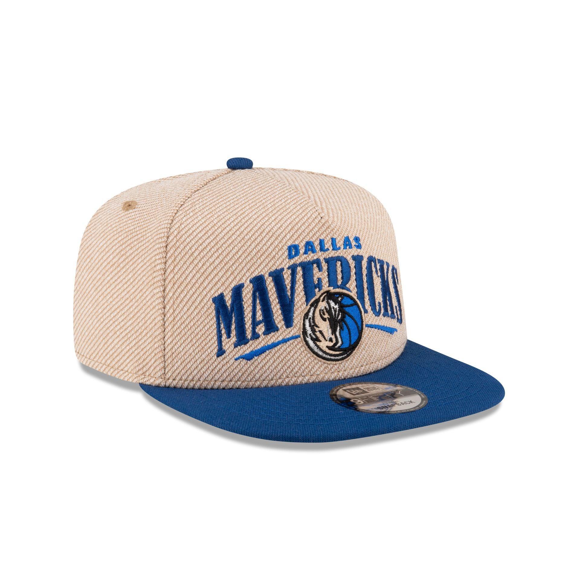 Dallas Mavericks Terry Heather 9FIFTY A-Frame Snapback Hat Male Product Image