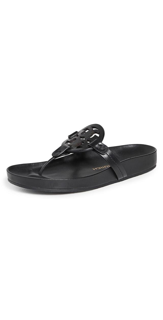 Tory Burch Miller Cloud Sandals Perfect Black 7 Product Image