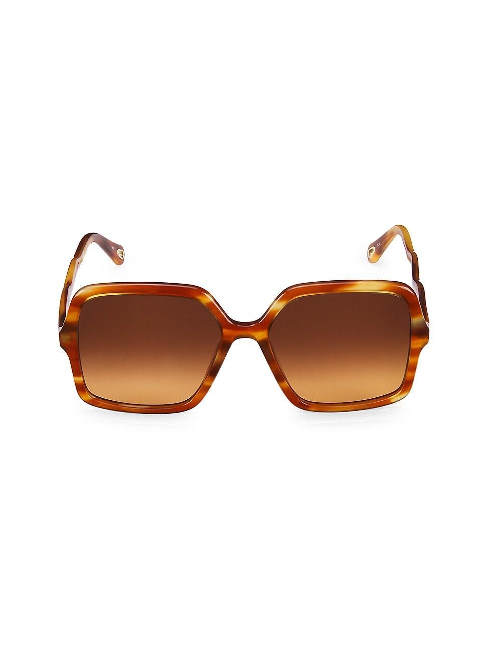 Womens Zelie 58MM Square Sunglasses Product Image