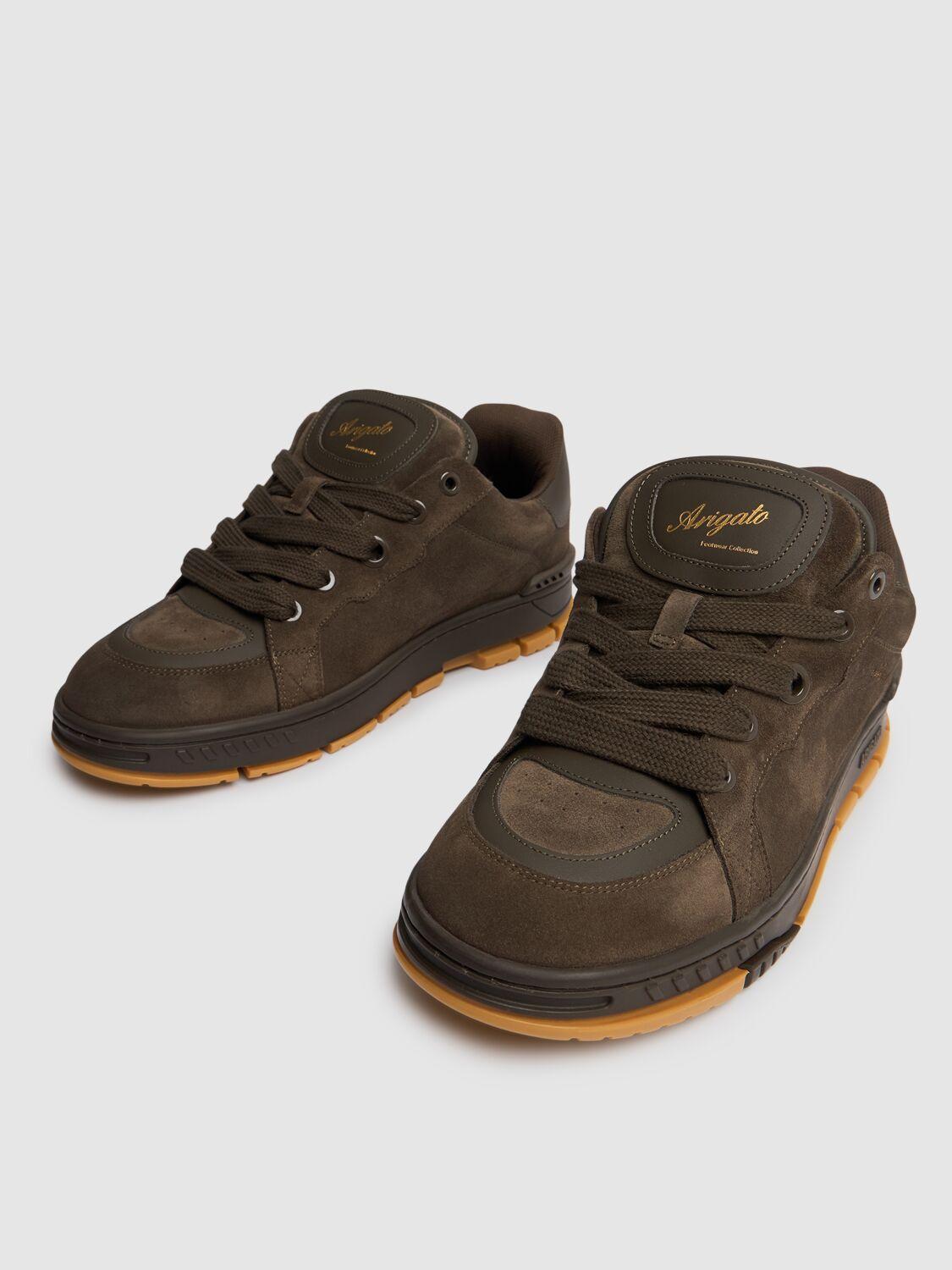 AXEL ARIGATO Area Haze Sneakers In Dk Brown/gum Product Image