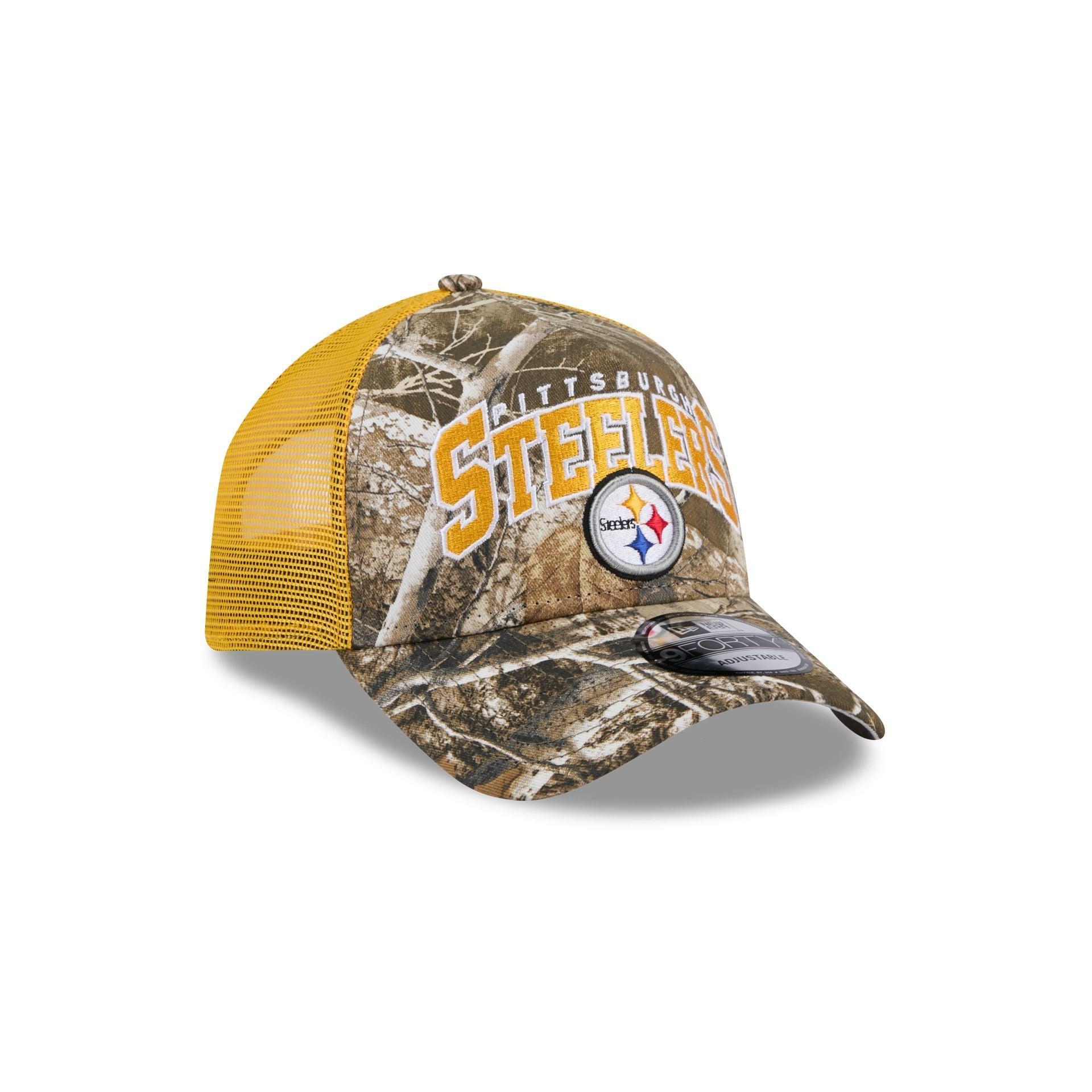 Pittsburgh Steelers Active 9FORTY A-Frame Trucker Hat Male Product Image