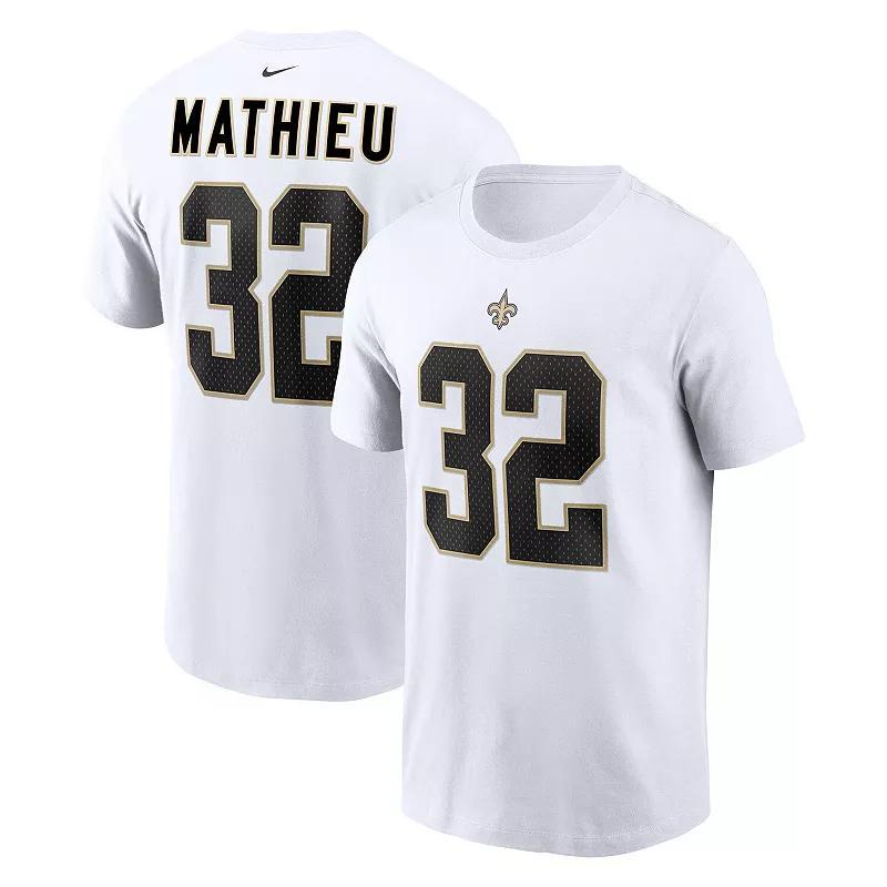 Mens Nike Tyrann Mathieu New Orleans Saints Player Name & Number T-Shirt Product Image