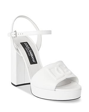 Dolce & Gabbana Keira DG Logo Platform Sandal Product Image
