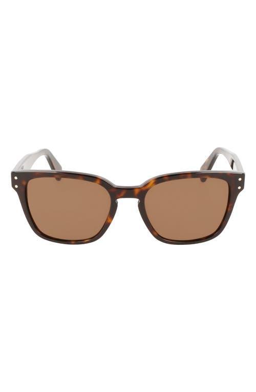 FERRAGAMO Gancini 55mm Rectangular Sunglasses Product Image