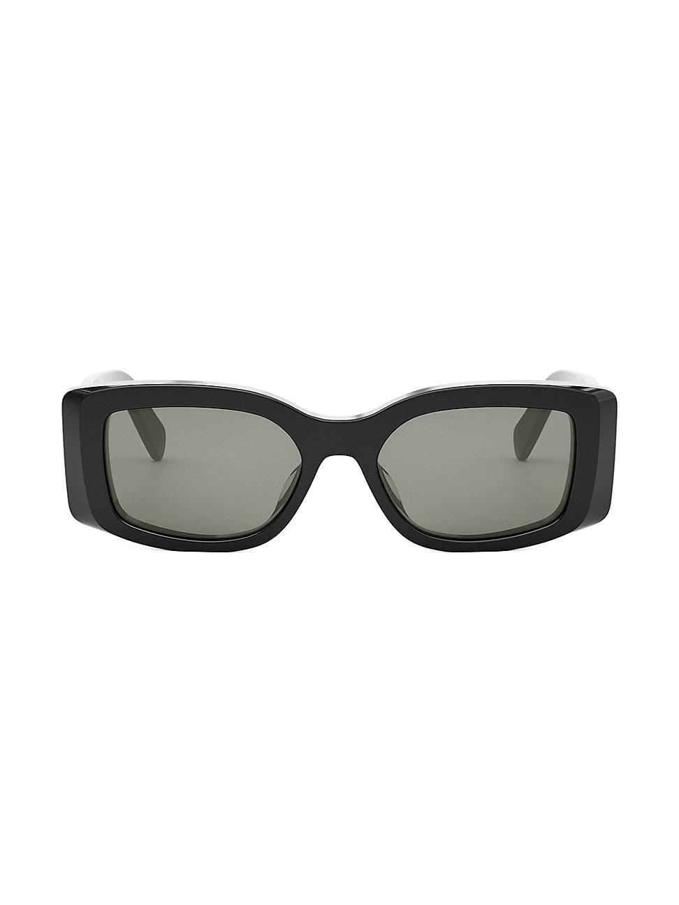 CELINE Triomphe 53mm Rectangular Sunglasses Product Image