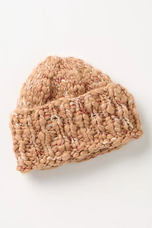 By Anthropologie Chunky Knit Craft Beanie Product Image