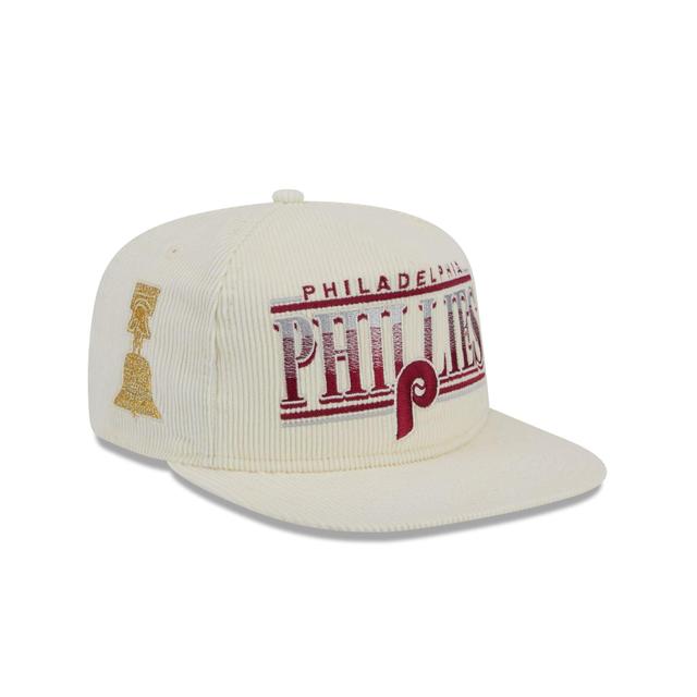 Philadelphia Phillies Throwback Corduroy Alt Golfer Hat Male Product Image