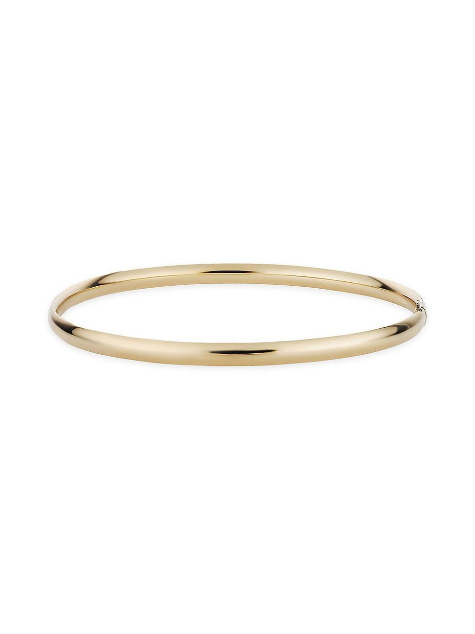 Womens 14K Yellow Gold The One Bangle Product Image