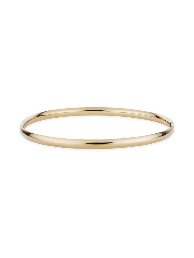 Womens 14K Yellow Gold The One Bangle Product Image