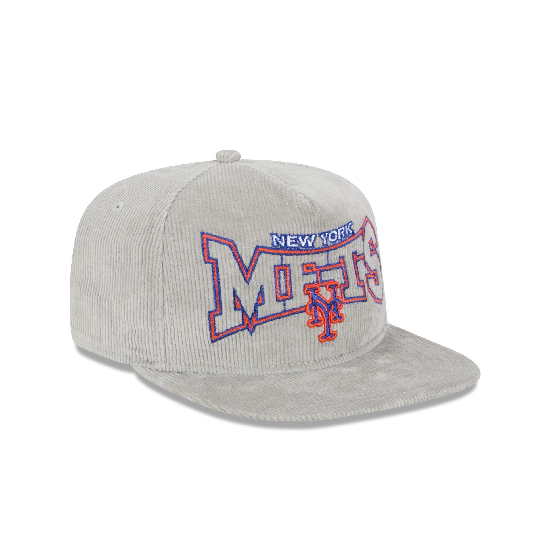 New York Mets Gray Cord Golfer Hat Male Product Image