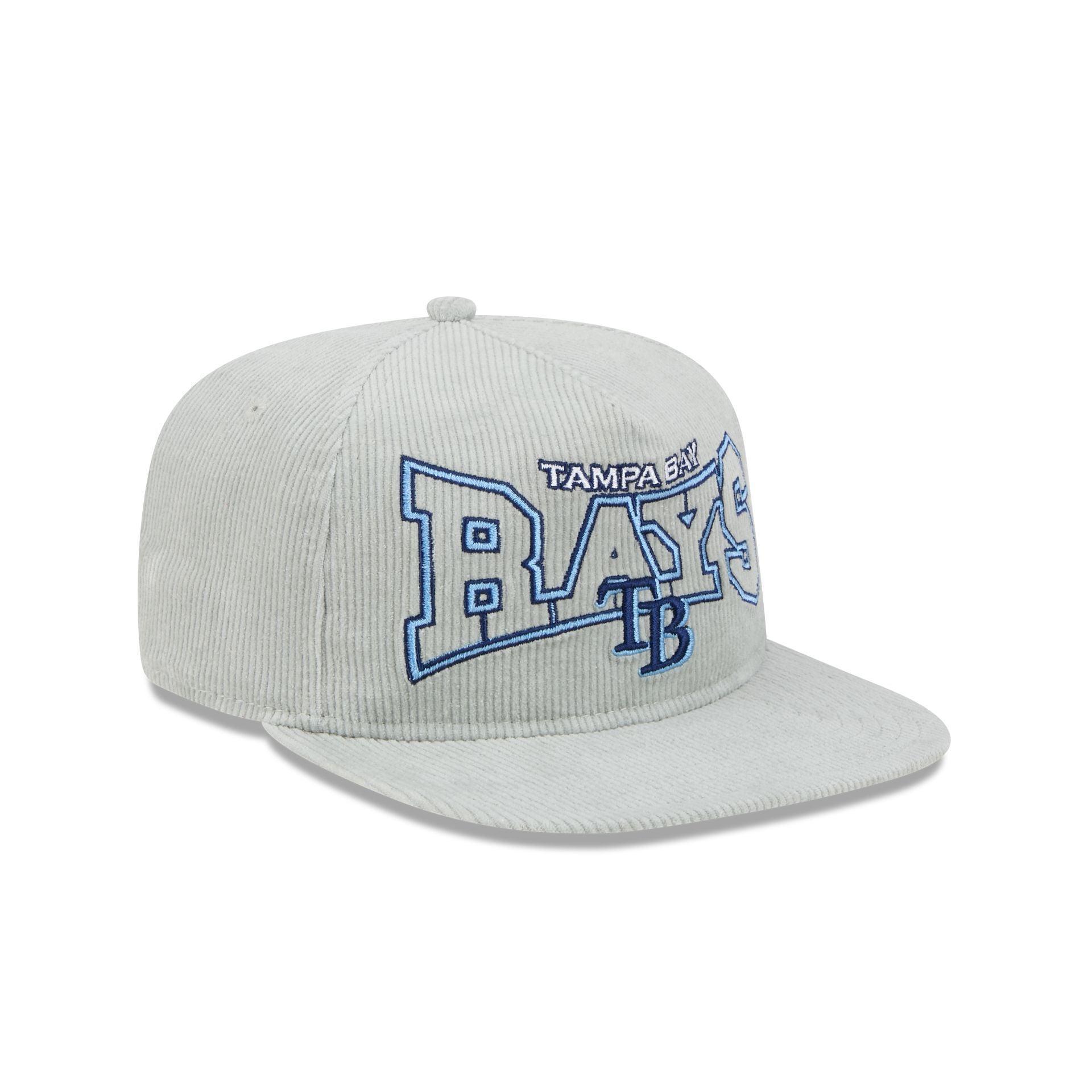 Tampa Bay Rays Gray Cord Golfer Hat Male Product Image