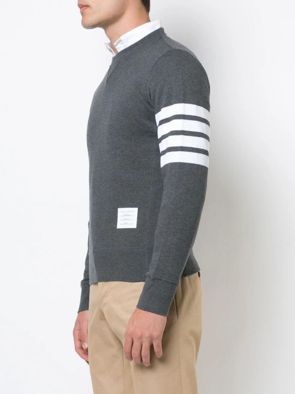 Engineered 4-bar Jersey Sweatshirt In Grey Product Image