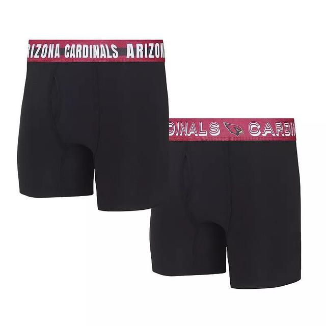 Mens Concepts Sport Arizona Cardinals Gauge Knit Boxer Brief Two-Pack Product Image