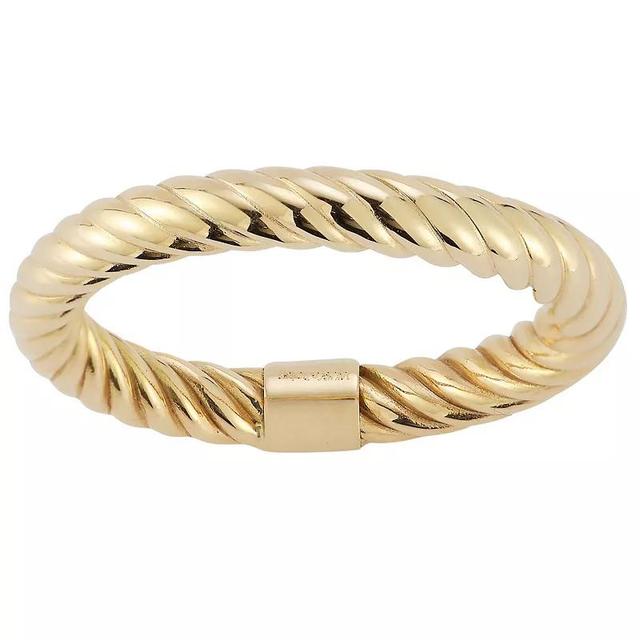 LUMINOR GOLD 14k Gold Bold Twist Ring, Womens Product Image