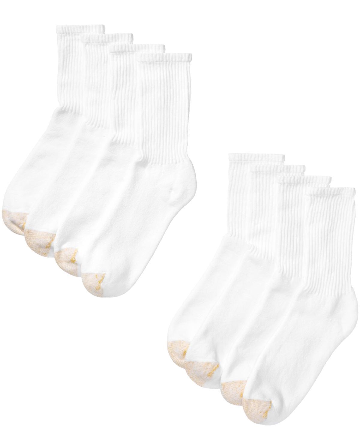 Gold Toe Mens 8-Pack Athletic Crew Socks Product Image