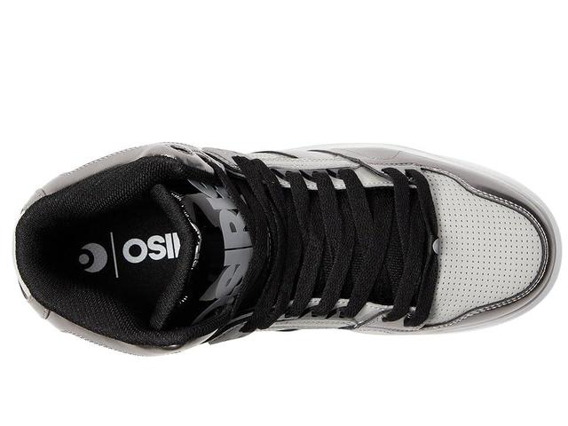 Osiris NYC 83 CLK (Silver/Black Men's Shoes Product Image