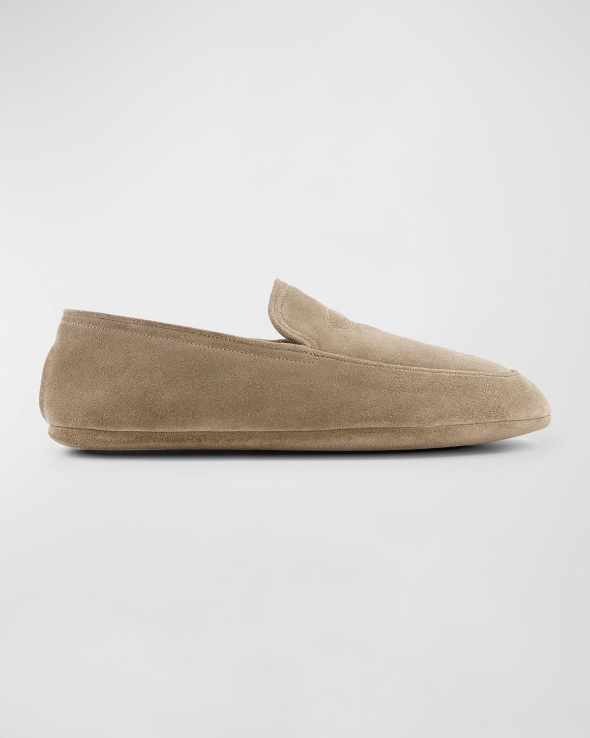 Men's Kingston Suede Smoking Loafer Slippers Product Image