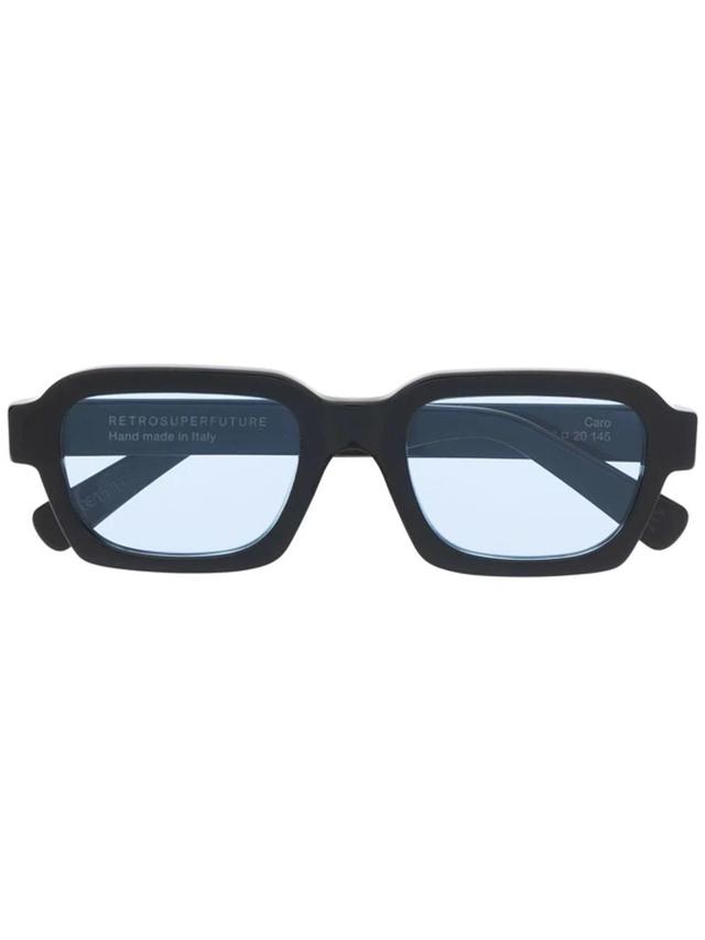 RETROSUPERFUTURE Caro Square-frame Sunglasses In Black Product Image