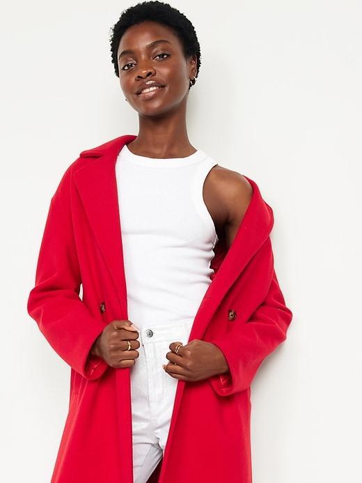 Oversized Belted Coat Product Image