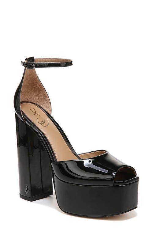 Sam Edelman Kori Ankle Strap Peep Toe Platform Sandal Product Image